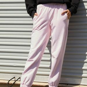 Pink sweatpants
